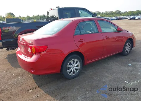 2010 Toyota Corolla Le из США, поврежденный, VIN 2T1BU4EE9AC296734